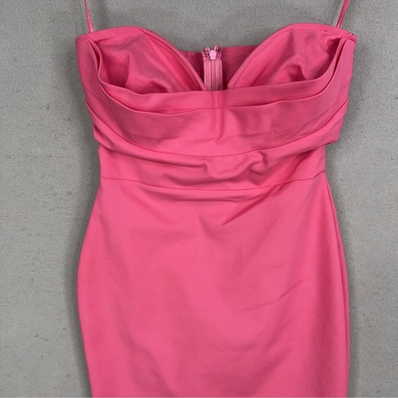 ๐ฉท๐ More To Come Sophia Chic Strapless Sweetheart Bodycon Dress Size Small - Picture 7 of 12